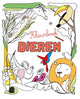 Merkloos sans marque kleurenboek dieren - boek - educatief met dierenillustraties