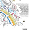 Merkloos sans marque kleurenboek - unicorns - fabelachtige designs