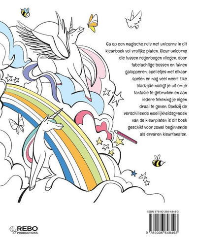 Libro Color Book Unicorns