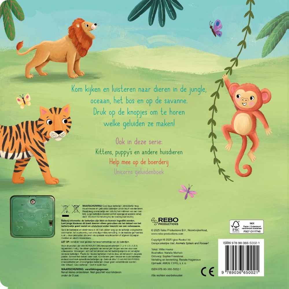 Spruzzi di animali e divertimento! - Fischio a 8 suoni