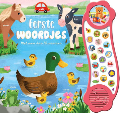 Rebo publishers eerste woordjes - 18-geluidenboek 1+