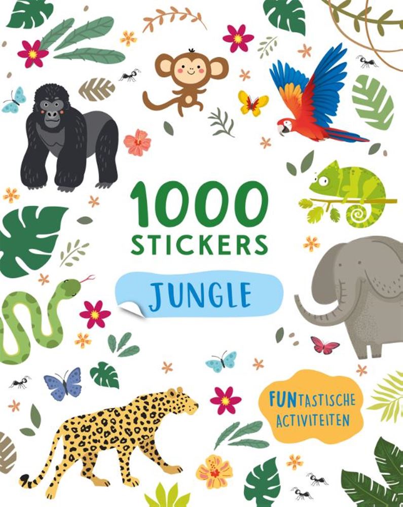 Jungle - 1000 stickers 4+