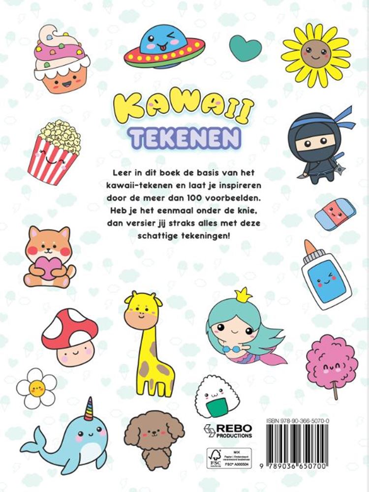 Kawaii tekenen 6+