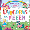 Unicorns en feeën - puzzelboek 4+