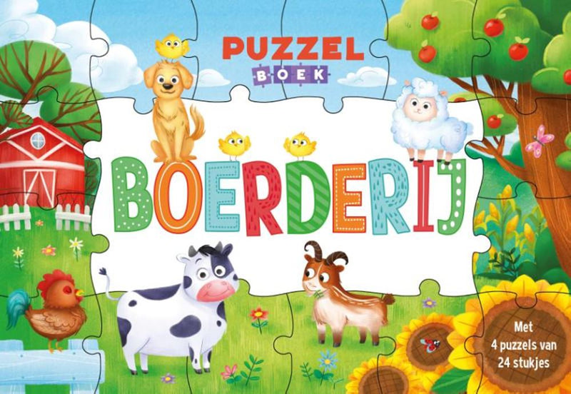 Fattoria - libro puzzle 4+