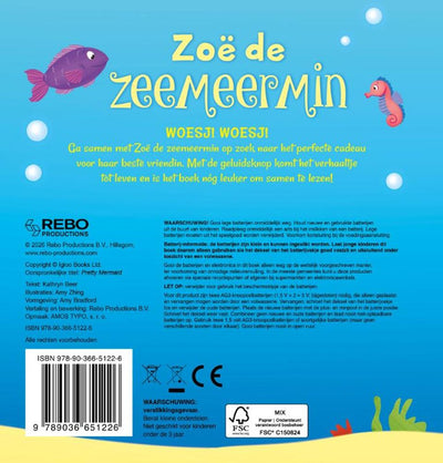 Libro sonoro: zoe la sirena. 1+