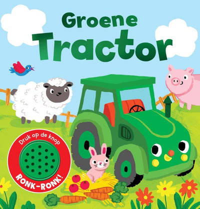 Editorial Rebo tractor verde - libro sonoro