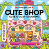 Rebo publishers cute shop - cute cozy coloring book