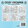 Cozy escapes - cute cozy coloring. 6+