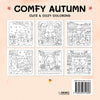 Autunno comodo degli editori Rebo: libro da colorare carino e accogliente