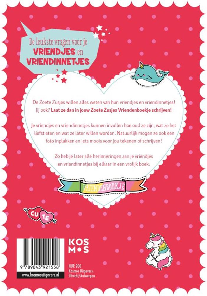 The Sweet Sisters Friends Book