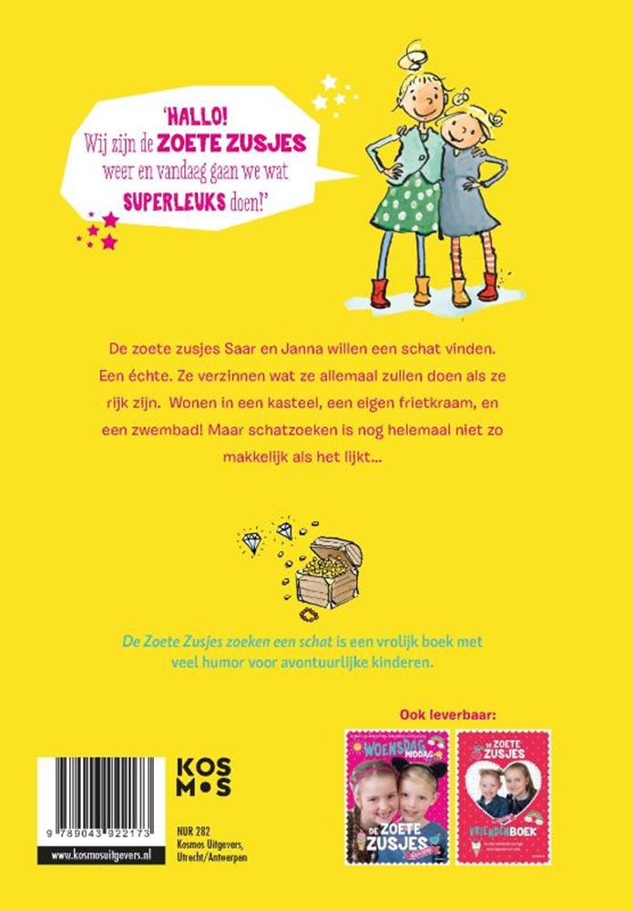 The sweet sisters are looking for a Treasure - Children's Book