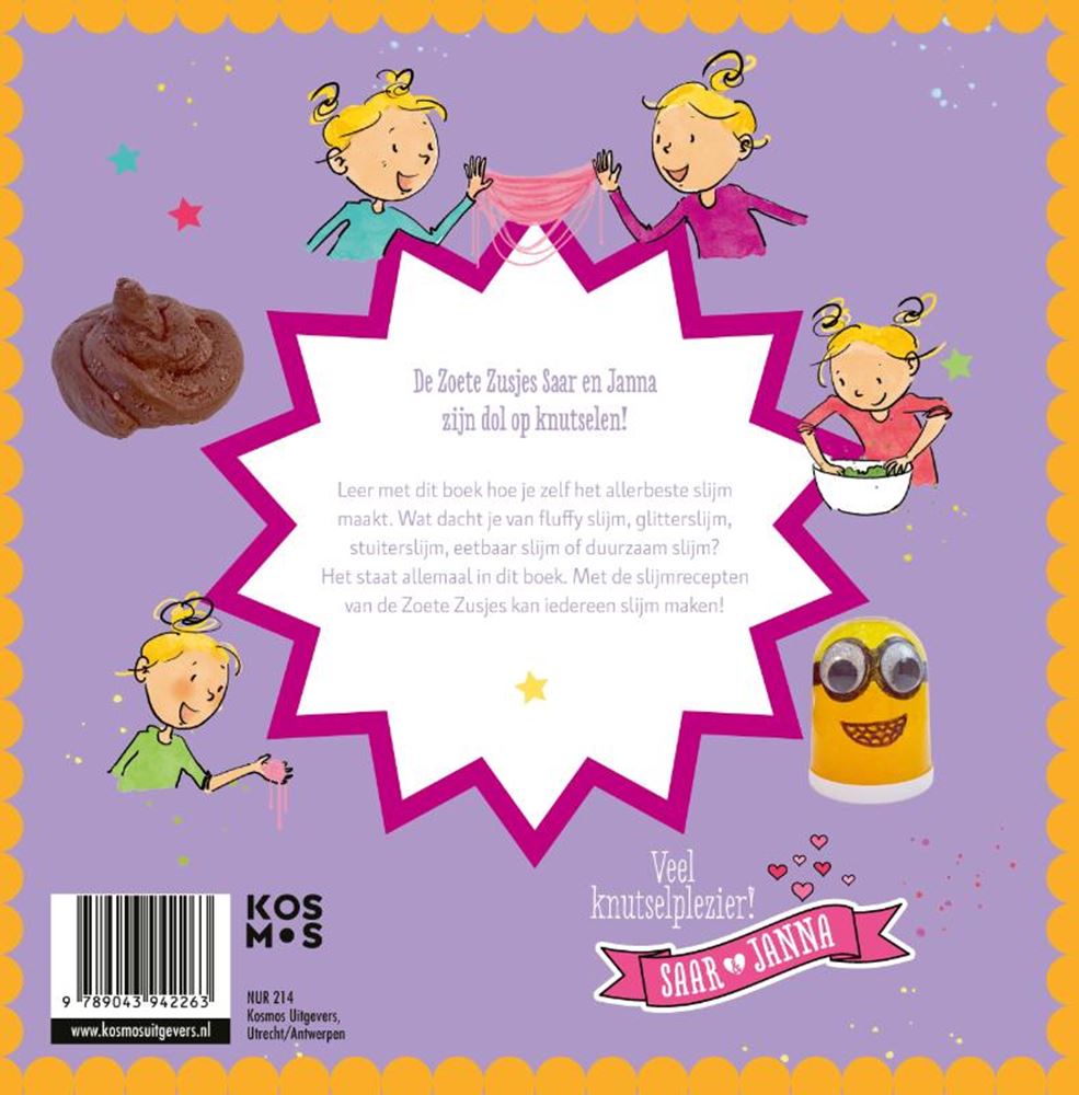 Central book house crafting with the sweet sisters - slime