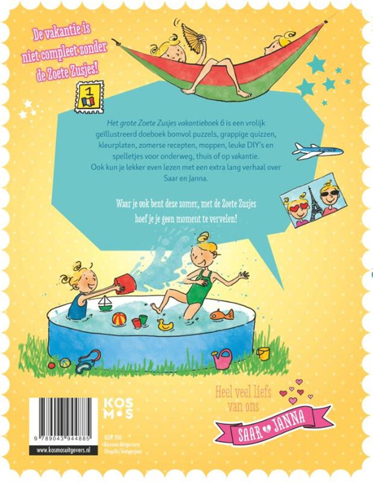 Het grote zoete zusjes vakantieboek 6.