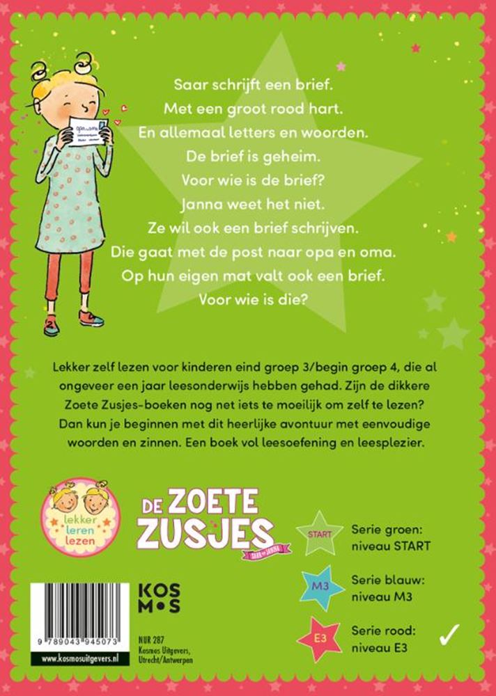 Dulces hermanas: una carta por correo 5+