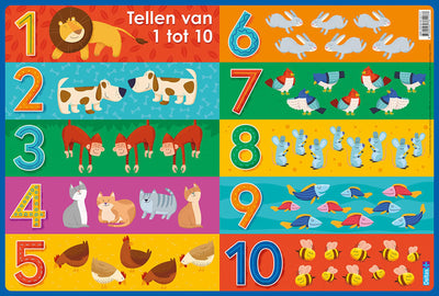 Deltas Educational Undersagers Preschool Count del 1 al 10