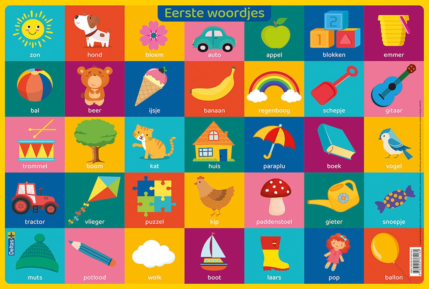 Deltas Educational Graders Preschool Primeras palabras