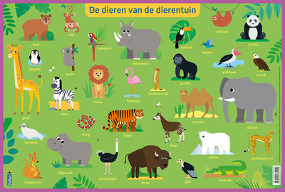 Deltas Educational Funder Preschool Dieren del zoológico