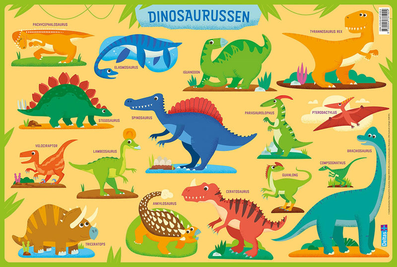 Deltas Educational Undertagers Preschool Dinosaurios