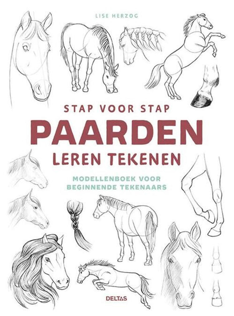 Deltas aprende a dibujar caballos paso a paso
