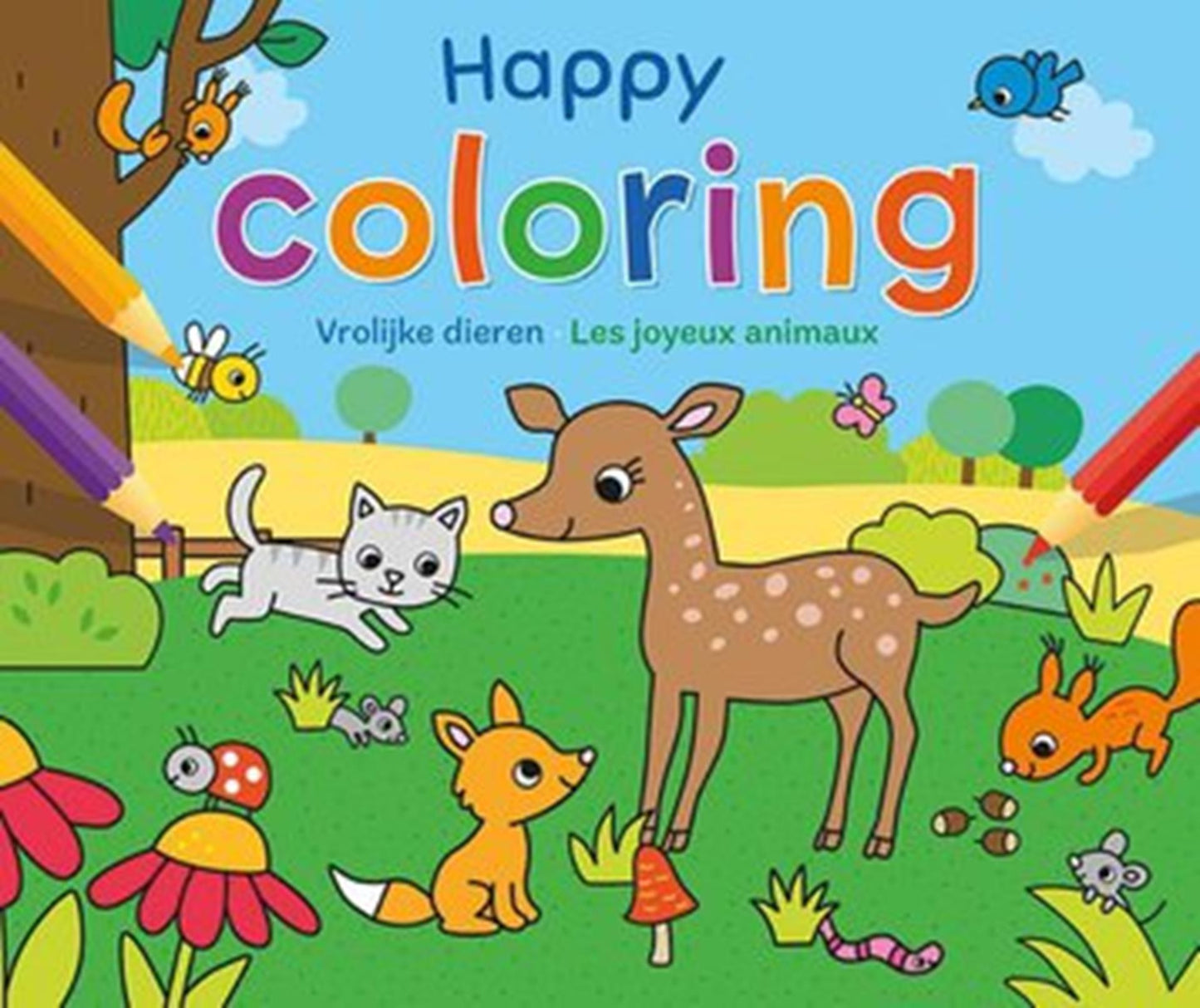 Deltas Happy Coloring Animales alegres