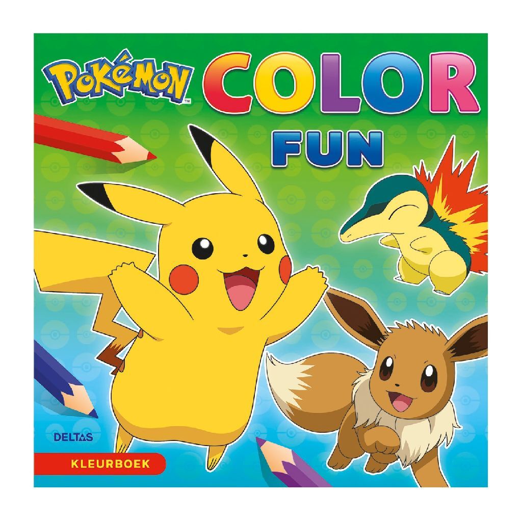 Delta Pokemon Color Fun Coloring Book