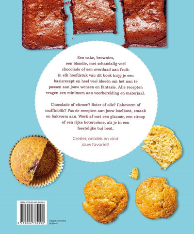 Deltas zelfgebakken cakes, muffins brownies