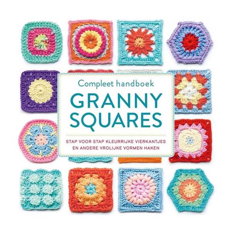 Manual completo de cuadrados de la abuela de Deltas.