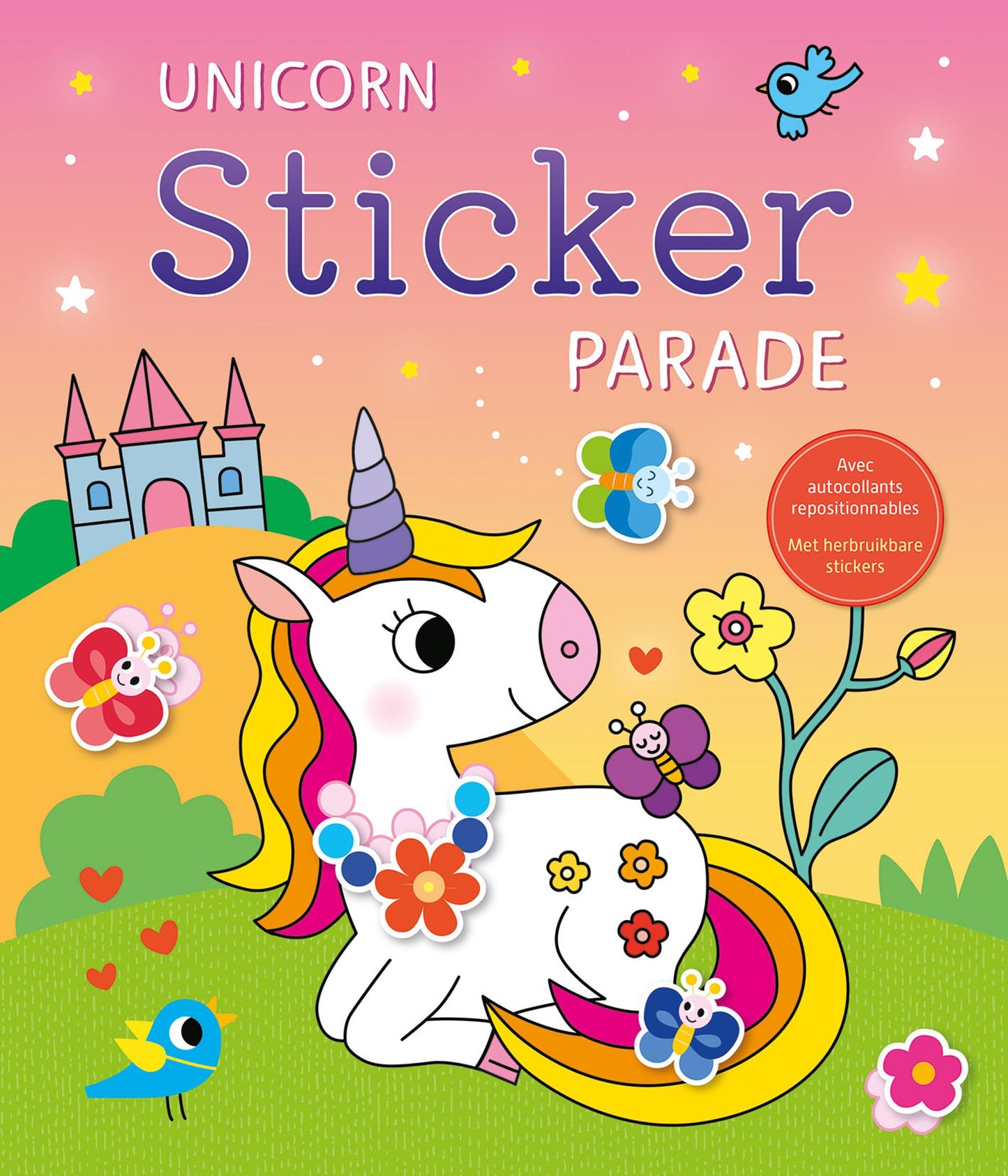 Deltas unicorn sticker parade