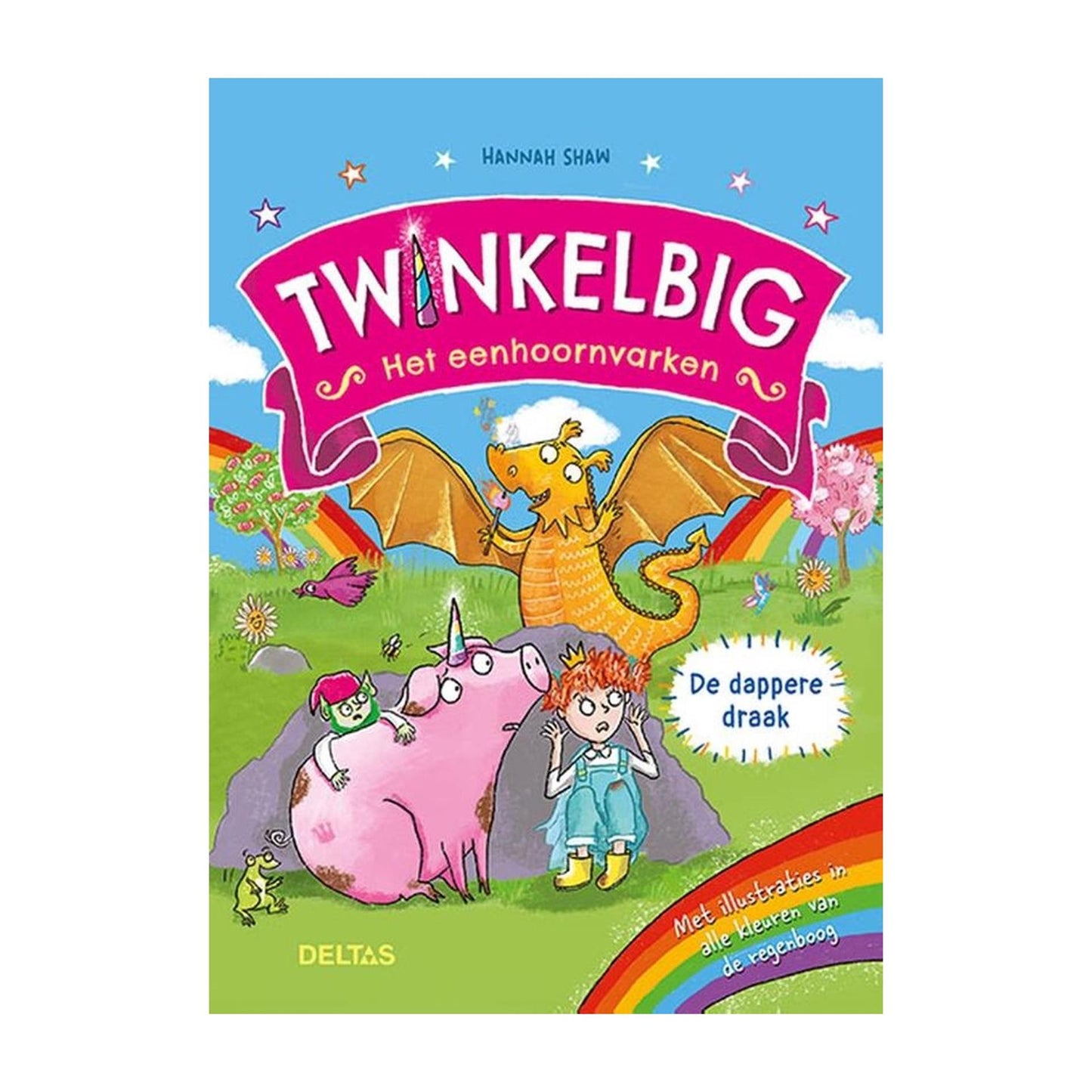 Deltas twinkle pig el cerdo unicornio - el dragón valiente