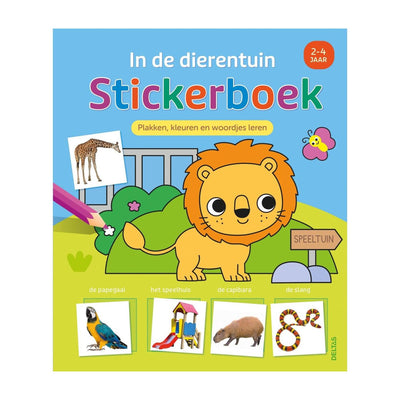 Libro de pegatinas Deltas en el zoo.