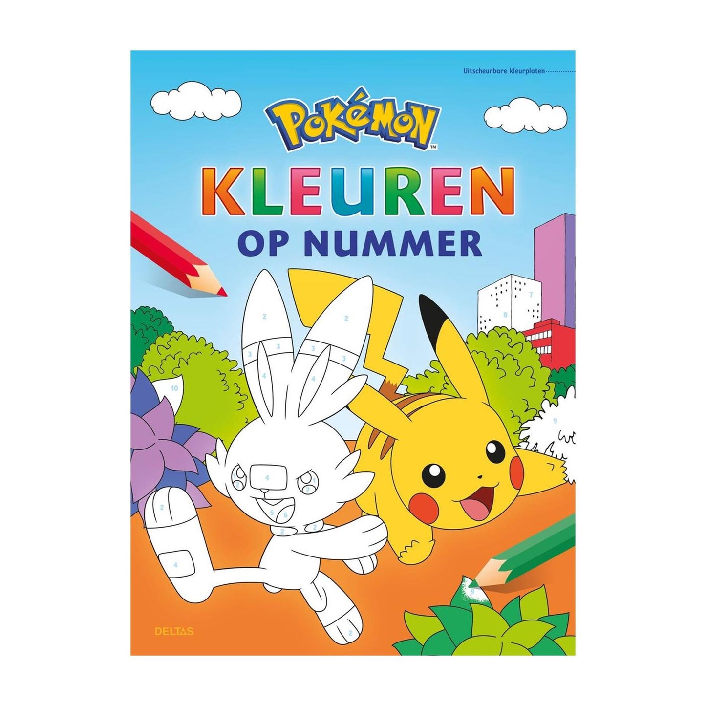 I Pokemon Delta colorano per numero