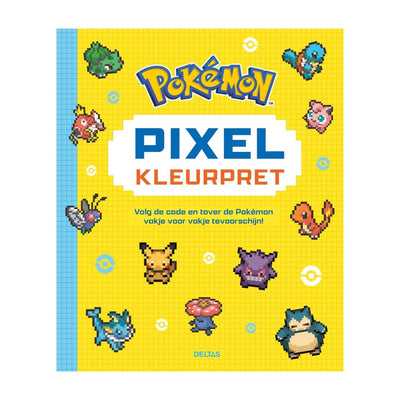 Diversión para colorear píxeles de pokémon deltas