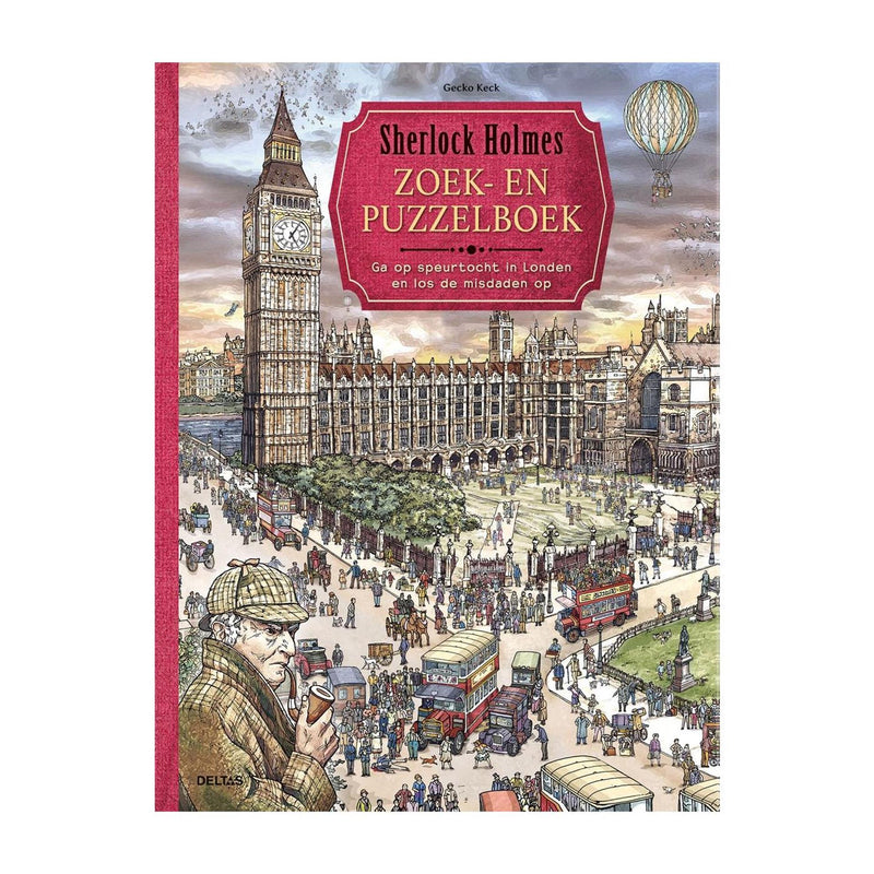 Deltas sherlock holmes zoek- en puzzelboek
