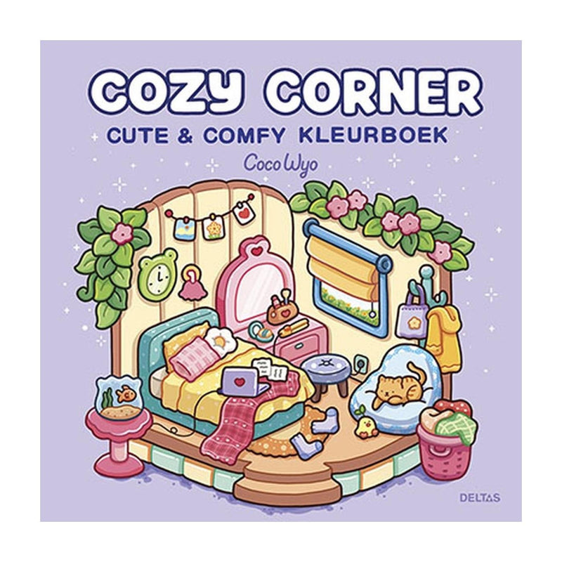 Libro da colorare carino e comodo di Delta Coco Wyo