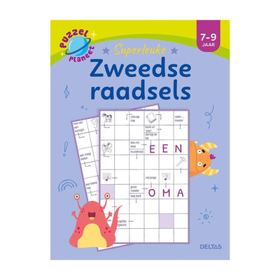 Deltas puzzelplaneet - superleuke zweedse raadsels 7-9 jaar