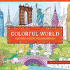 Colorante mundo colorido de Deltas para adultos.