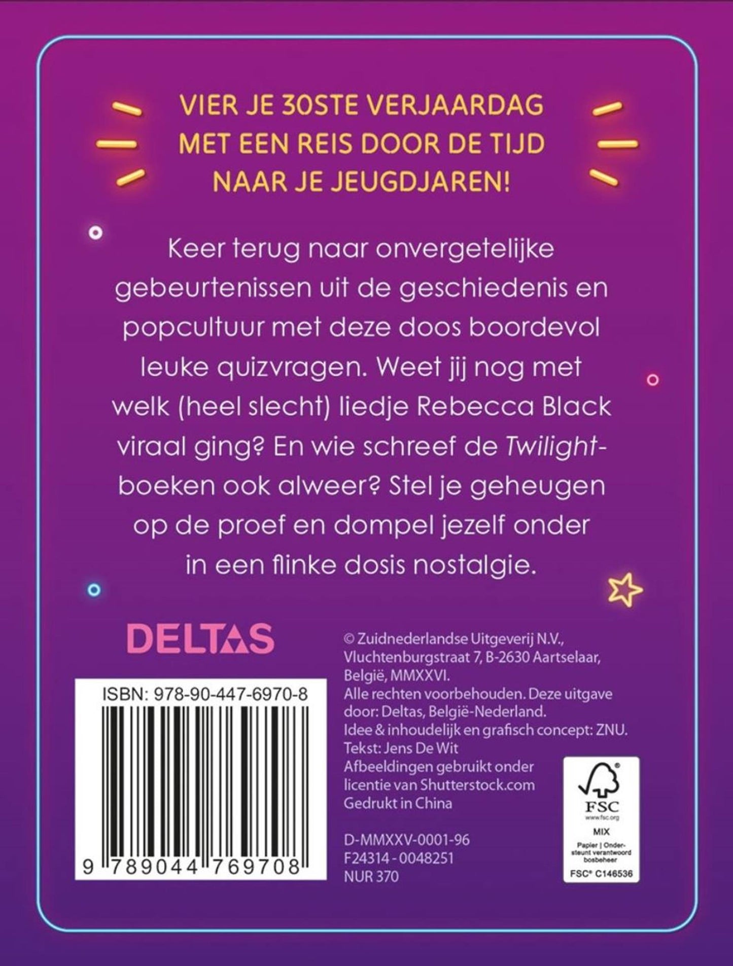 Deltas hurray 30 years! quiz