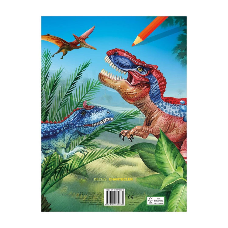 Bloque de color de color dino deltas