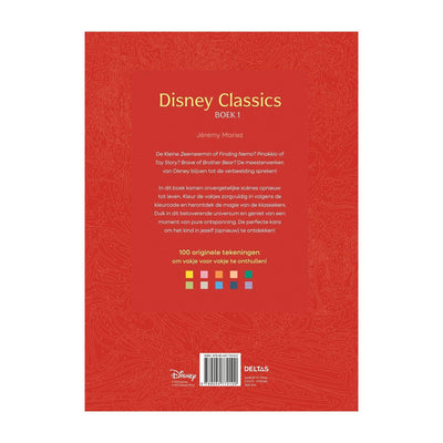 Deltas Clásicos Disney libro 1 colorear por números