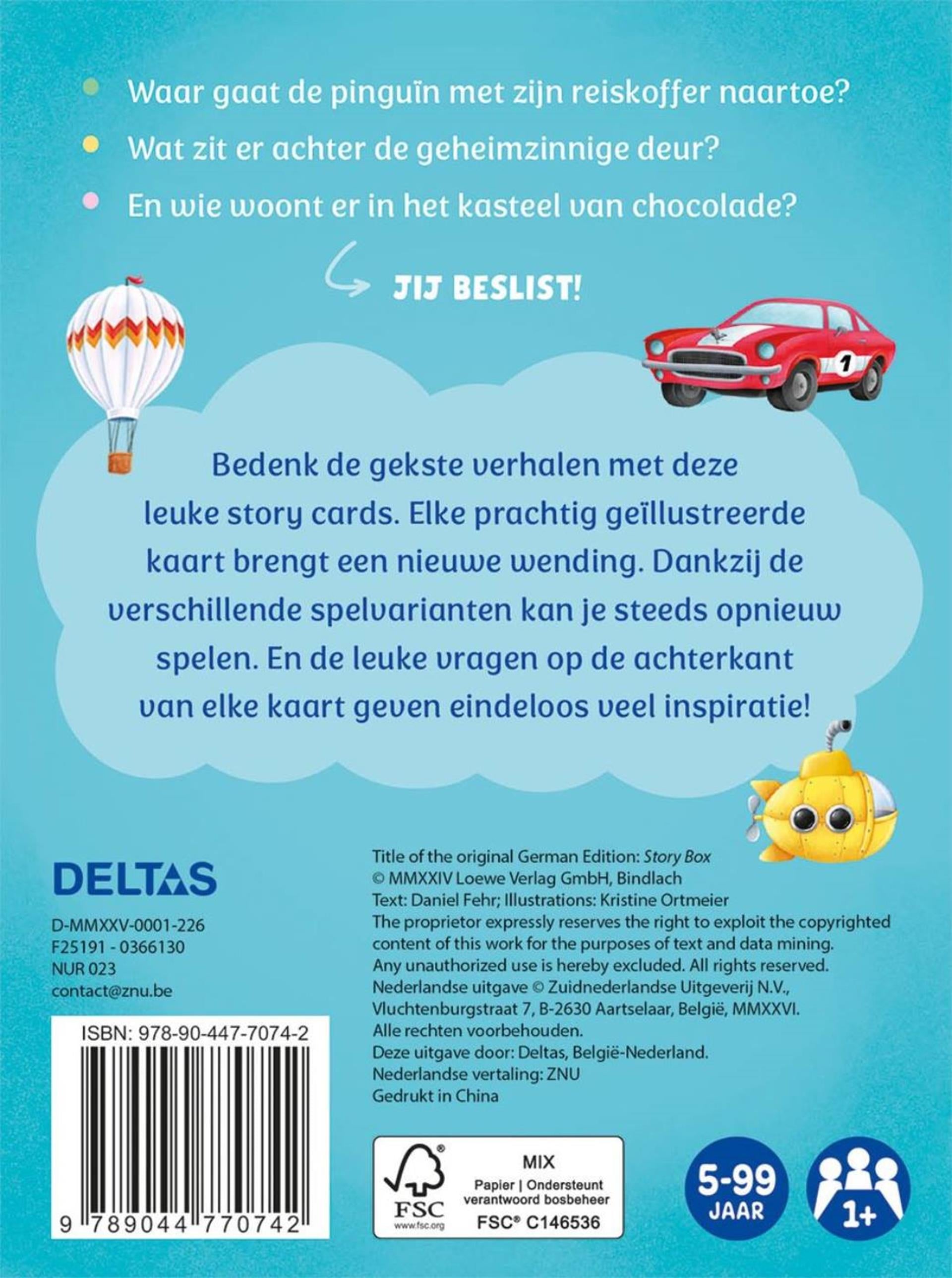 Gioco di carte Deltas Story Cards