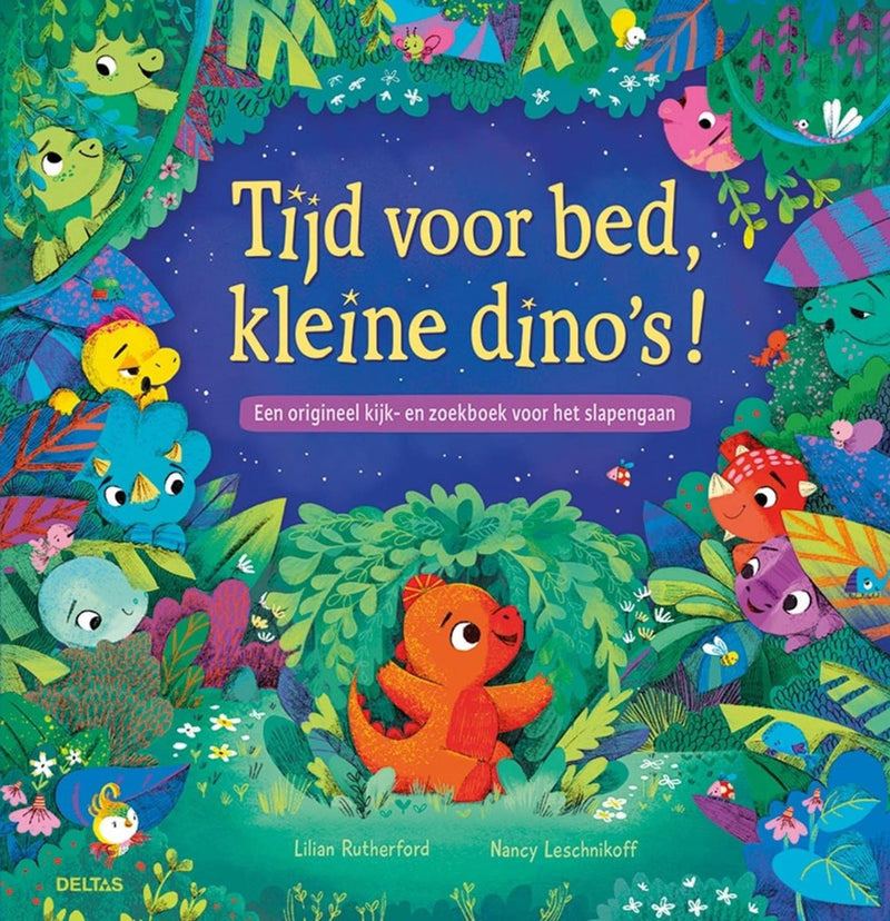 È ora di andare a letto, piccoli dinosauri! guarda e cerca il libro