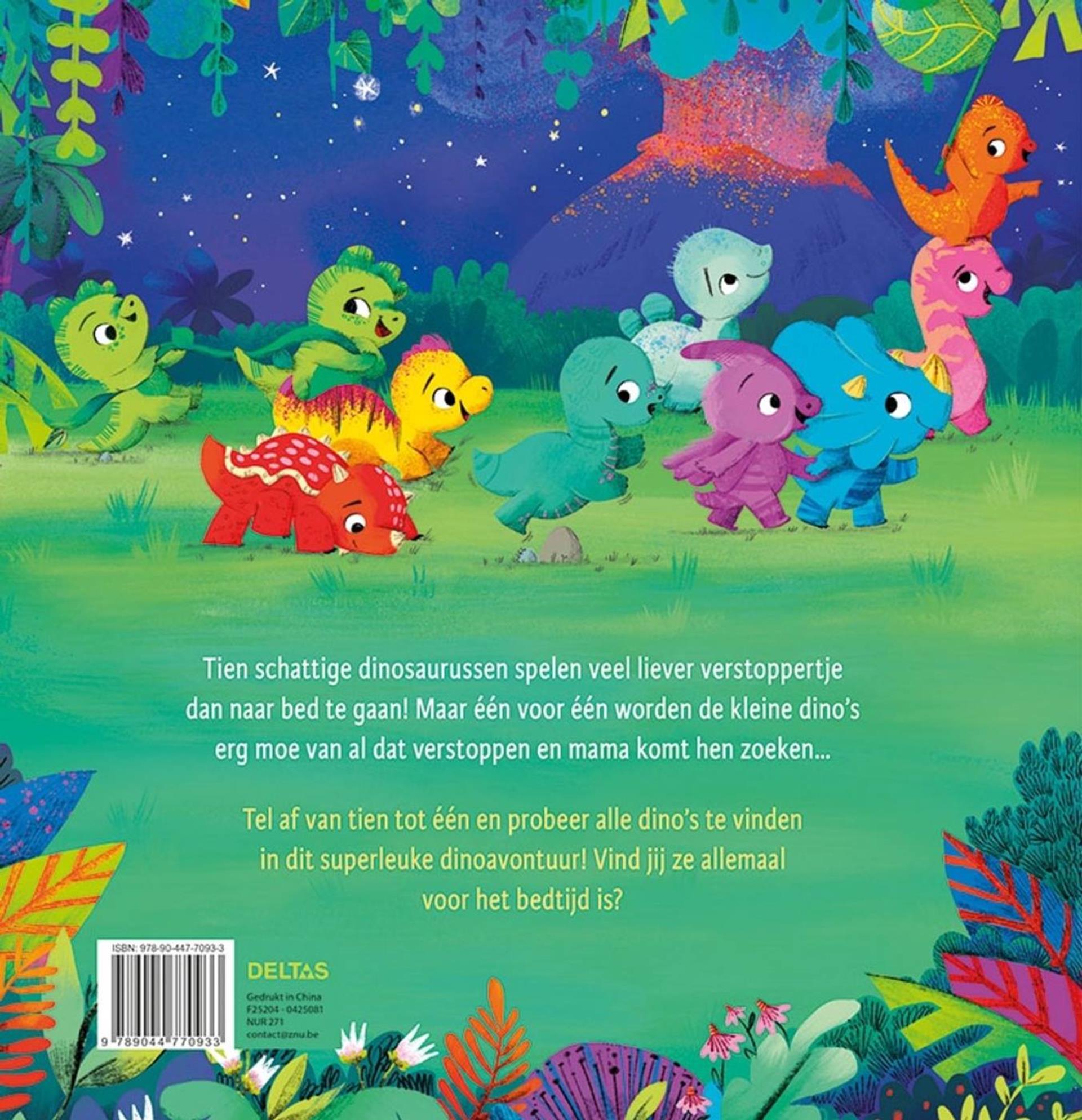È ora di andare a letto, piccoli dinosauri! guarda e cerca il libro