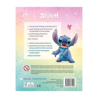 Deltas Disney pin block stitch