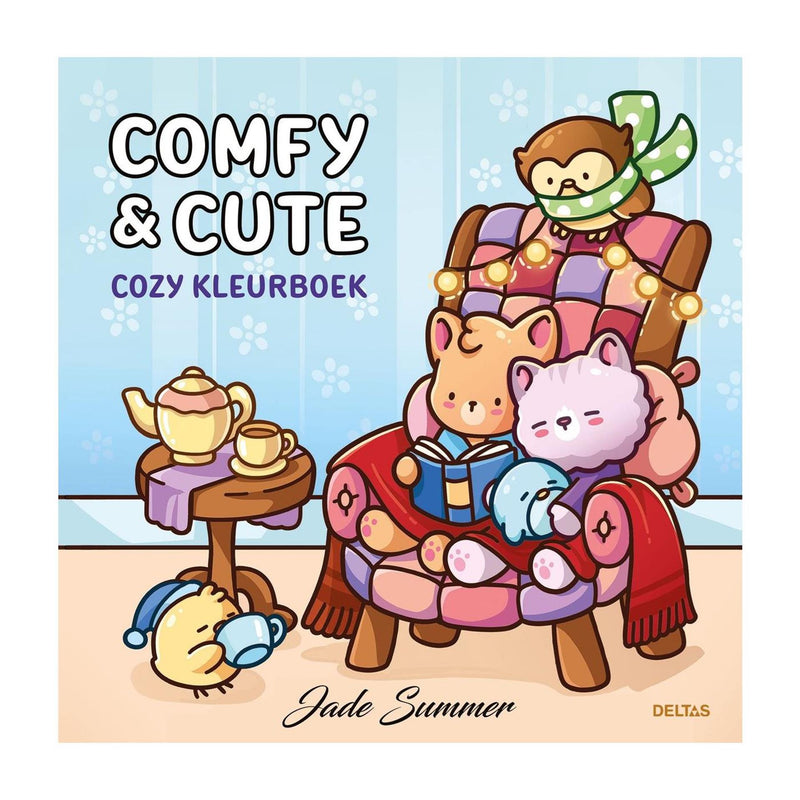 Deltas comfy cute - cozy kleurboek