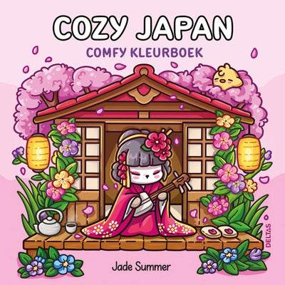Deltas cozy japan comfy kleurboek jade summer