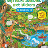 Deltas mi divertido libro de búsqueda con pegatinas - animales