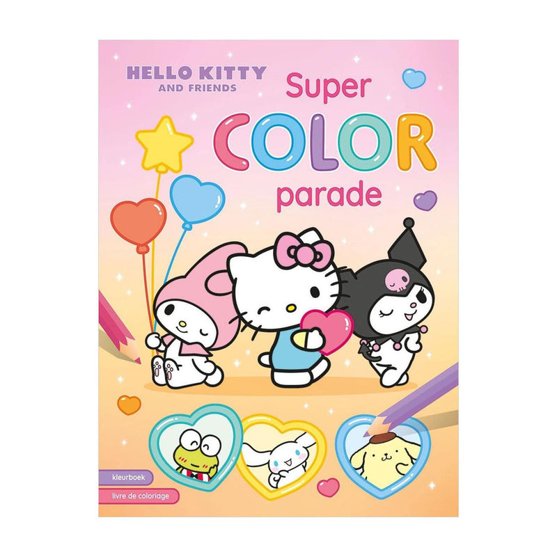 Libro da colorare di Delta Hello Kitty and Friends Super Colour Parade