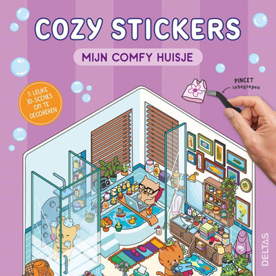 Deltas cozy stickers - my comfy house