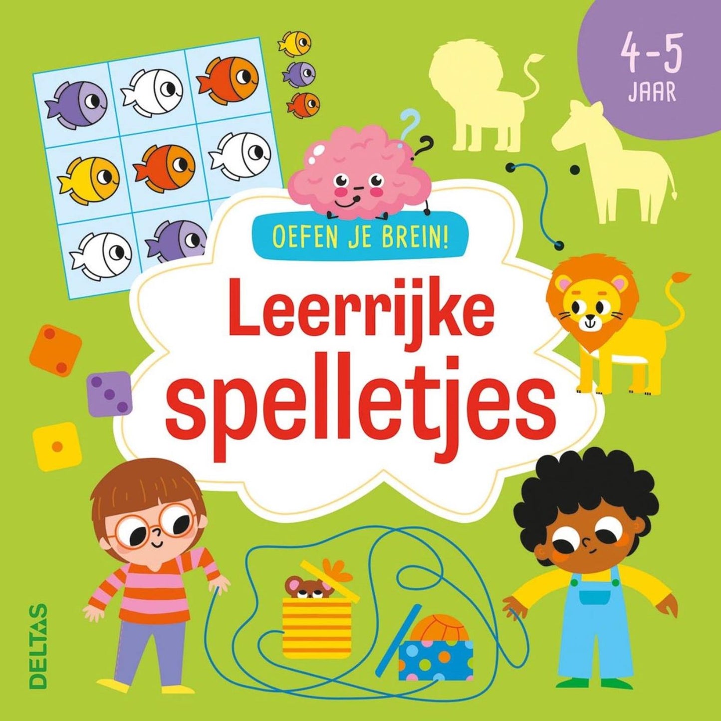 I Delta esercitano il tuo cervello! giochi educativi - 4-5 anni
